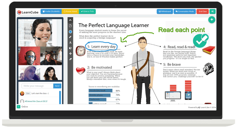 Language Virtual Classroom